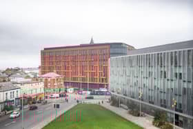 The new DWP offices in Blackpool