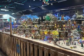Bents Garden Centre's Lemax Christmas Village.