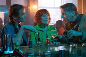 In this Alma's Not Normal scene, Alma (Sophie Willan), is pictured with Richard (Craig Parkinson). Credit: BBC/Expectation TV/Vishal Sharma