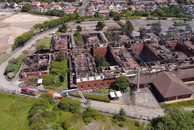 The sprawling Warbreck House site