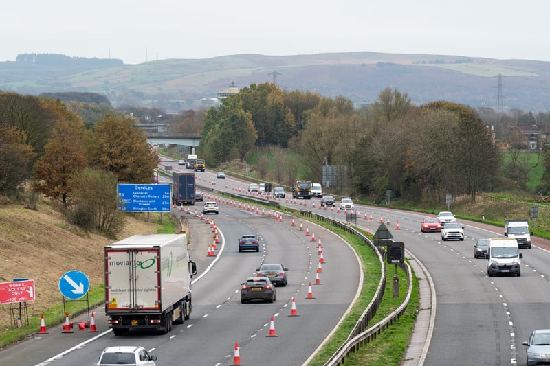 Pictures and video show extent of M6 repairs after lorry driver killed ...