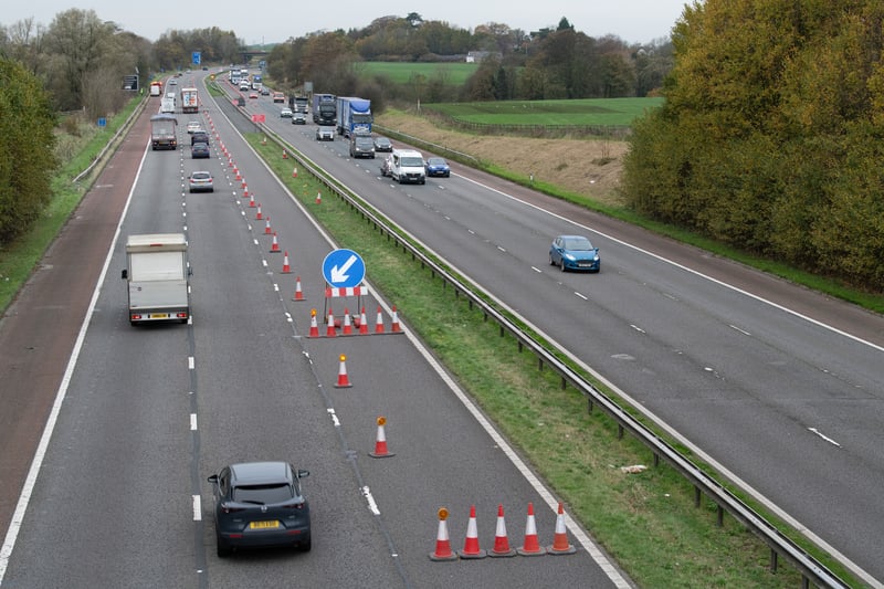 Pictures and video show extent of M6 repairs after lorry driver killed ...