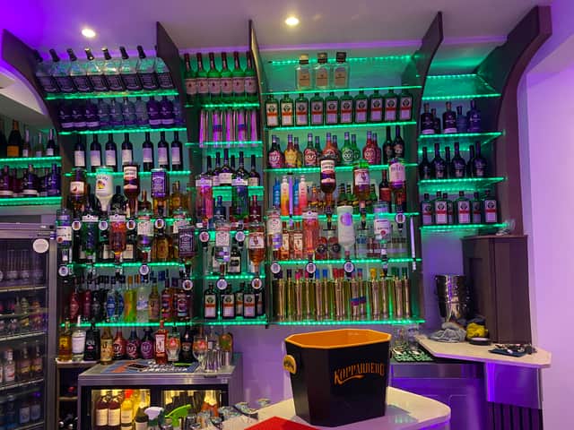 The bar at the new Tommy Cutlers bar in Blackpool