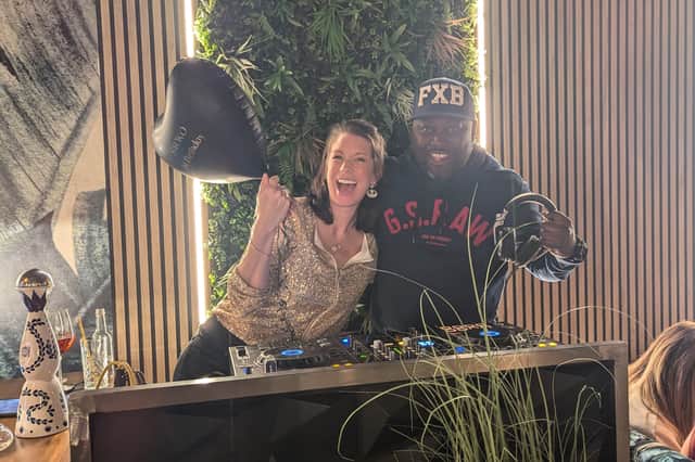 DJs Viddal and Zoey Jones.