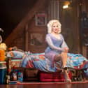 Tricia Paoluccio as Dolly Parton in Here You Come Again.