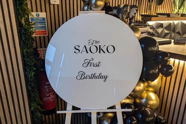 Saoko Cocktail Bar celebrates its one year anniversary