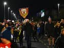 Last year' s Christmas lights switch-on and lantern parade in Fleetwood. Picture: Photo:Michelle Adamson