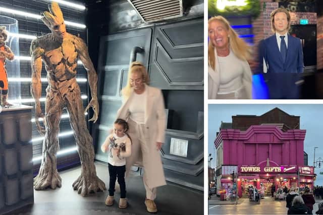 A selection of images shared by Paris Fury from her trip to Blackpool. Credit: parisfury1 on Instagram