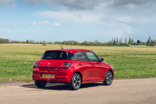 With near-identical proportions to the outgoing Swift, the new model is instantly familiar