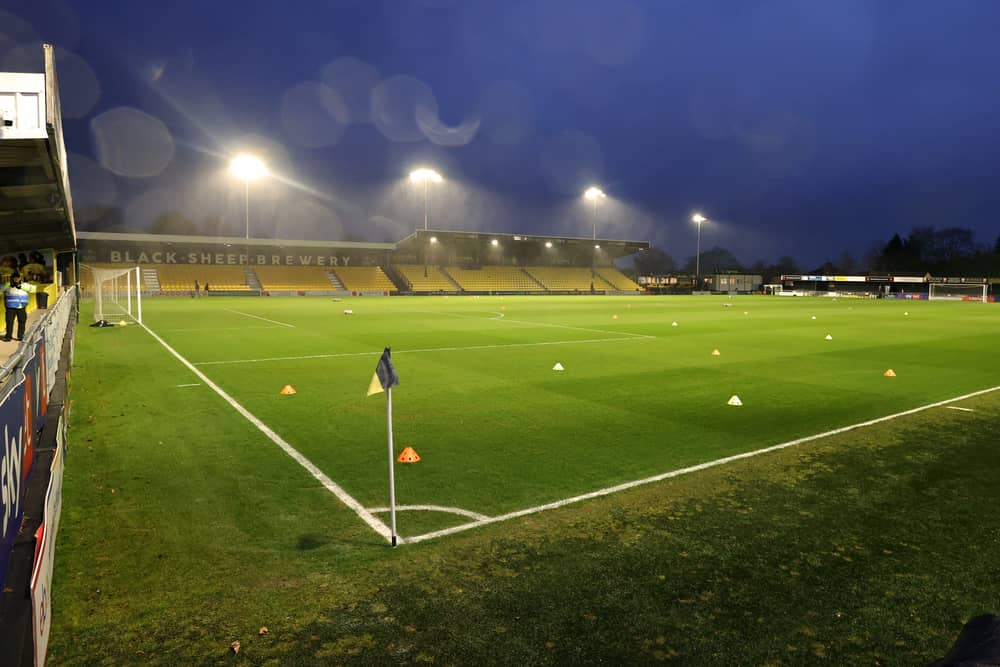 Harrogate Town will host Blackpool in the EFL Trophy on Tuesday (November 12) night. (Photo by Pete Norton/Getty Images)