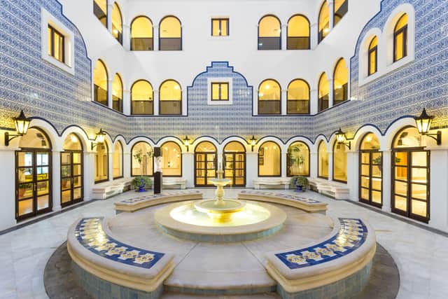 Everything about the resort says luxury