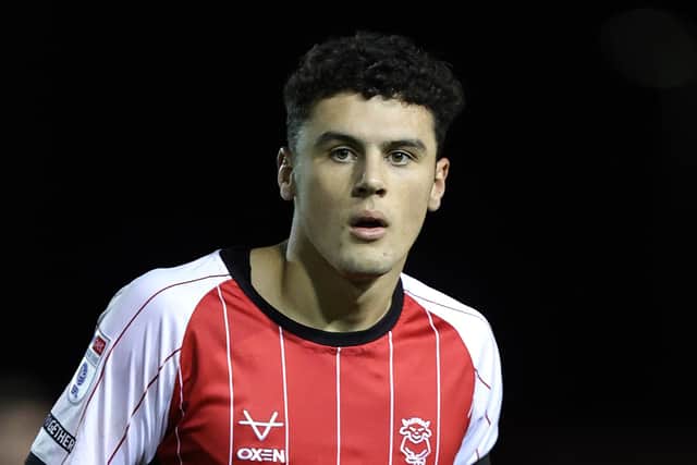 Bailey Cadamateri is on loan from Sheffield Wednesday. The Lincoln City top scorer is currently injured. 