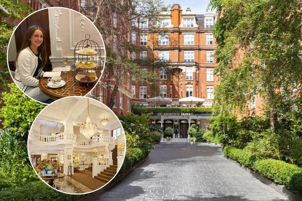 I stayed in a gorgeous hotel in the heart of London that used to be a MI6 base and is perfectly located near popular tourist attractions. (Photo: St Ermin's Hotel/Isabella Boneham)