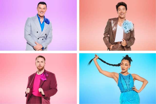 Top left clockwise: Kai Widdrington, Carlos Gu, Nancy Xu and Neil Jones. Credit: BBC