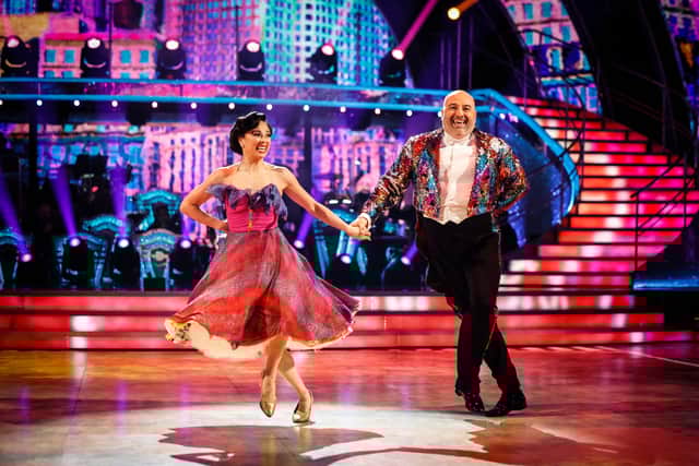 I think Blackpool Week may be Wynne Evans and Katya Jones' time to go. Credit: BBC