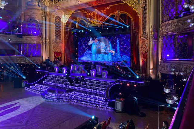 Blackpool Tower Ballroom.