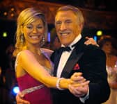 Tess Daly with Bruce Forsyth in the early days