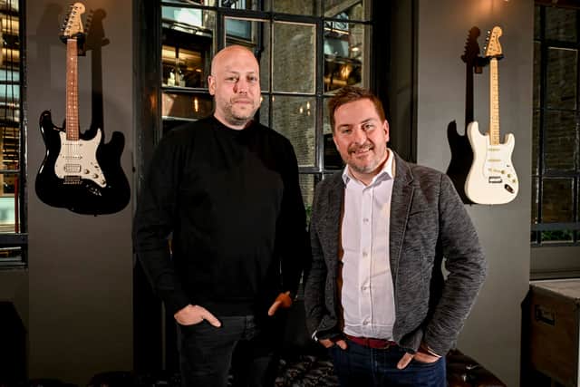 Lytham Festival's co-founders Daniel Cuffe and Peter Taylor