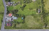 The proposed grassland off Normoss Road and Benedict Drive where nine affordable bungalows hope to be built.