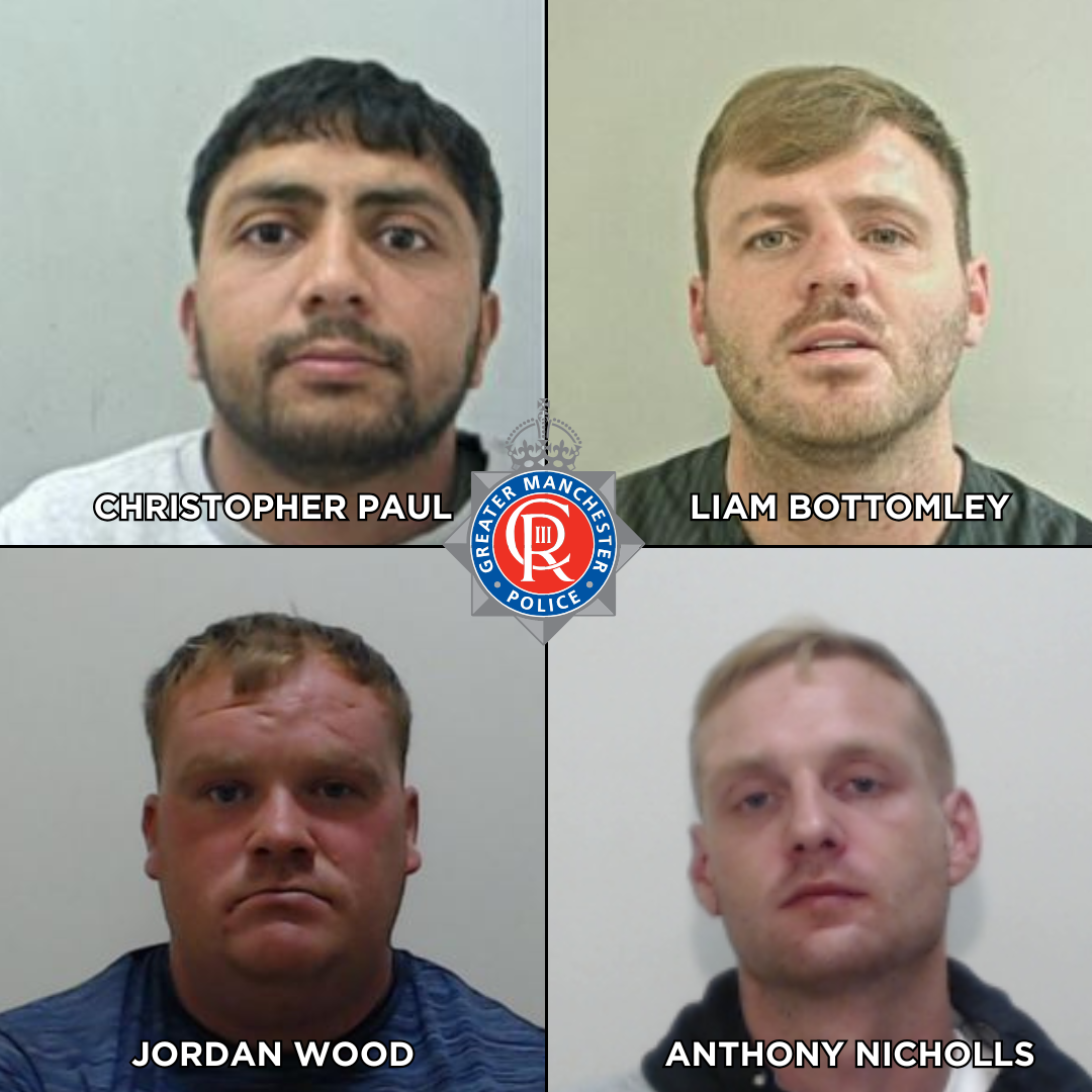 Four Lancashire men jailed for their involvement in £7.5m cocaine ...