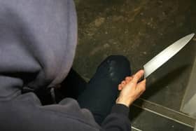 Children in England are carrying knives because they feel unsafe in their neighbourhoods, a report has found