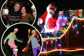 Scenes from Fleetwood’s lantern parade and lights switch on 2023.