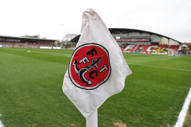 Fleetwood have been made aware of an allegation of racism towards a Colchester player