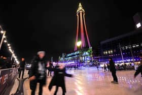 Blackpool’s Tower Festival Headland has been transformed into a breath-taking festive village complete with an outdoor skating rink, simulated snowfalls, log cabins, larger-than-life light installations, magical light projection shows and festive-themed fairground rides. 