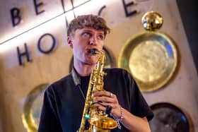 Beach House Blackpool resident sax player Will