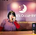 Knock off Nessa opens Premier Inn's newly renamed  'What's Occur-Inn' hotel in Barry Island 