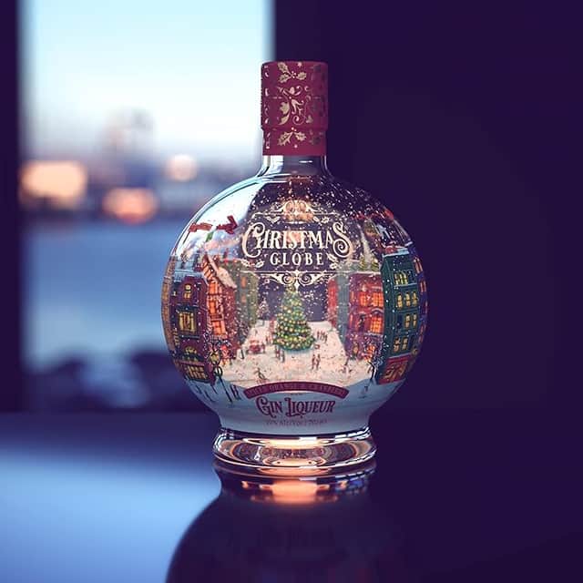 Christmas Globe gin by Gravity Drinks looks and tastes of Christmas