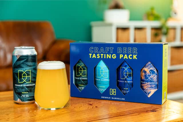 Double Barrelled Craft Beer Tasting Pack is being sold at John Lewis