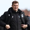 Bristol Rovers boss Matt Taylor