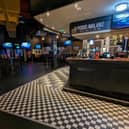 Inside The Manchester at the corner of Lytham Road and the Promenade in Blackpool. The pub underwent a £176,000 revamp in 2019.