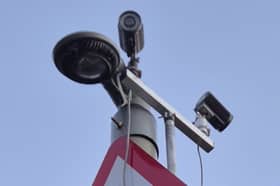 Traffic survey cameras have been installed at Norcross roundabout after concerns were raised about the number of crashes on the redesigned roundabout in Thornton