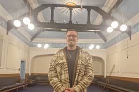 Alex Beckett has ambitious plans for the former Poulton Masonic Hall premises