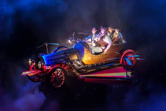 The fabulous Chitty Chitty Bang Bang car.