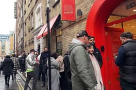 Customers are queueing down the street to get their chops around one of the TikTok famous jacket spuds