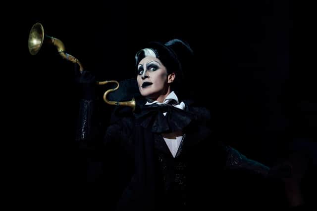The Vivienne as the Childcatcher. Credit: Becky Lee Brun