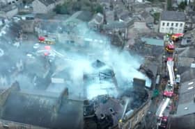 A man in his 40s has sadly died after a house fire at Main Street in Kirkby Lonsdale on Sunday. 