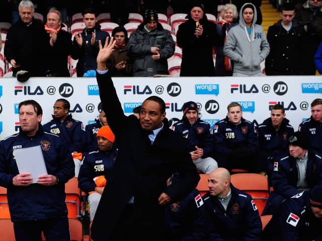 Former Blackpool boss Paul Ince