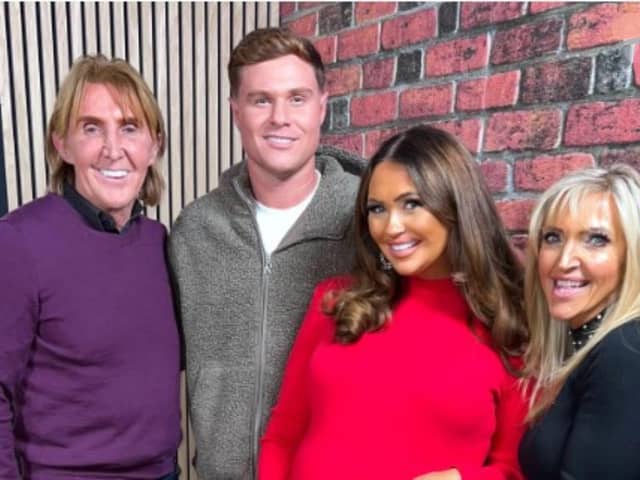 Charlotte Dawson was joined by fiance Matt Sarsfield and TV therapists Nik and Eva Speakman for the emotional podcast.