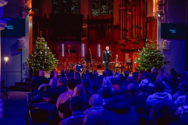 On Saturday, Blackpool Church is hosting a carol evening.