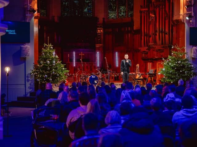 On Saturday, Blackpool Church is hosting a carol evening.