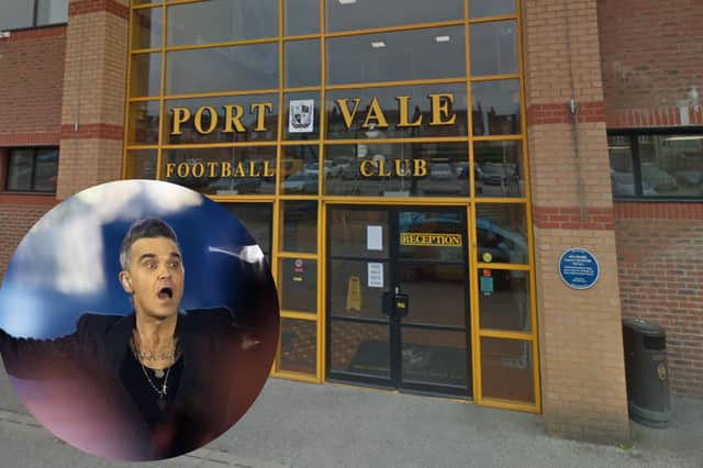 A Blackpool man has been accused of allegedly trying to blackmail Port Vale's millionaire owner