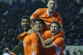 Ashley Fletcher scored Blackpool's third goal against Reading (Photographer Lee Parker / CameraSport)
