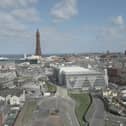 Aerial view of the Blackpool Central site
