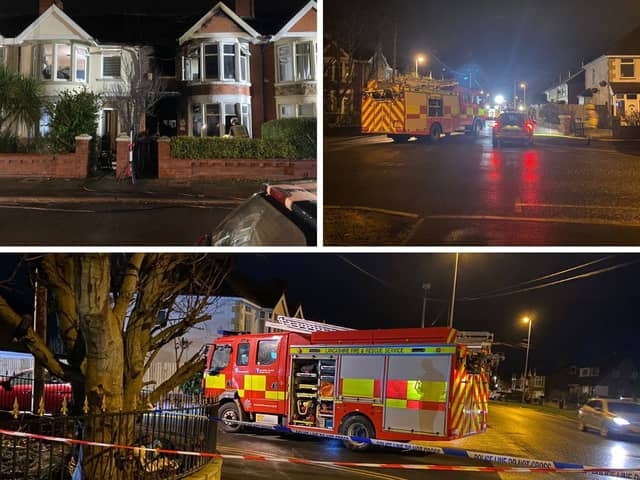 Firefighters tackling blaze in Henson Avenue, South Shore