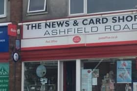 Ashfield Road Post Office in Bispham