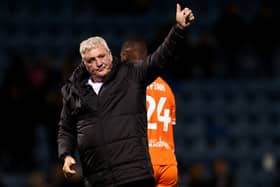 Steve Bruce provided an injury update prior to Blackpool against Stevenage. (Image: CameraSport - Shaun Brookes)